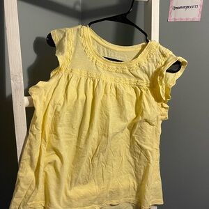 Lucky Brand Sunny Yellow Kids Blouse